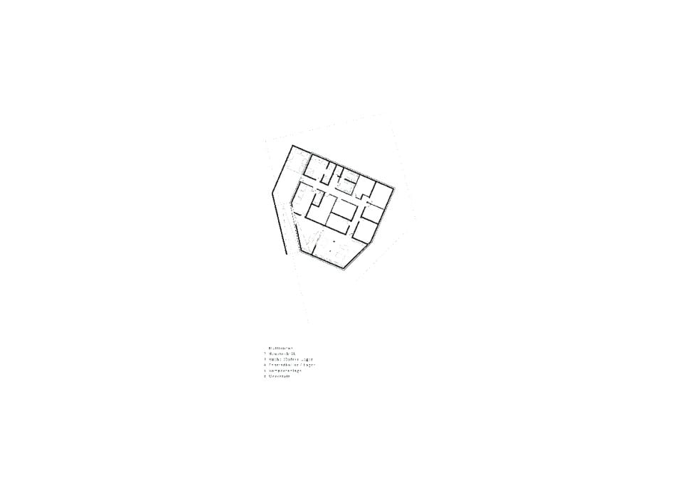 Untergeschoss - Grundriss
