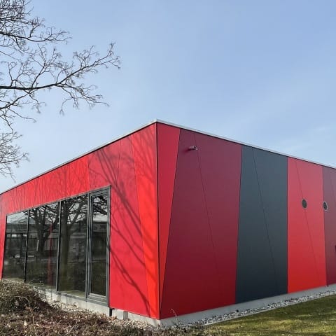 Neubau Geschäftsstelle und Gymnastikgebäude, Sportverein Karlsruhe-Beiertheim