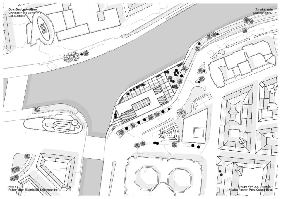 Kai Akademie - Lageplan 1:1000