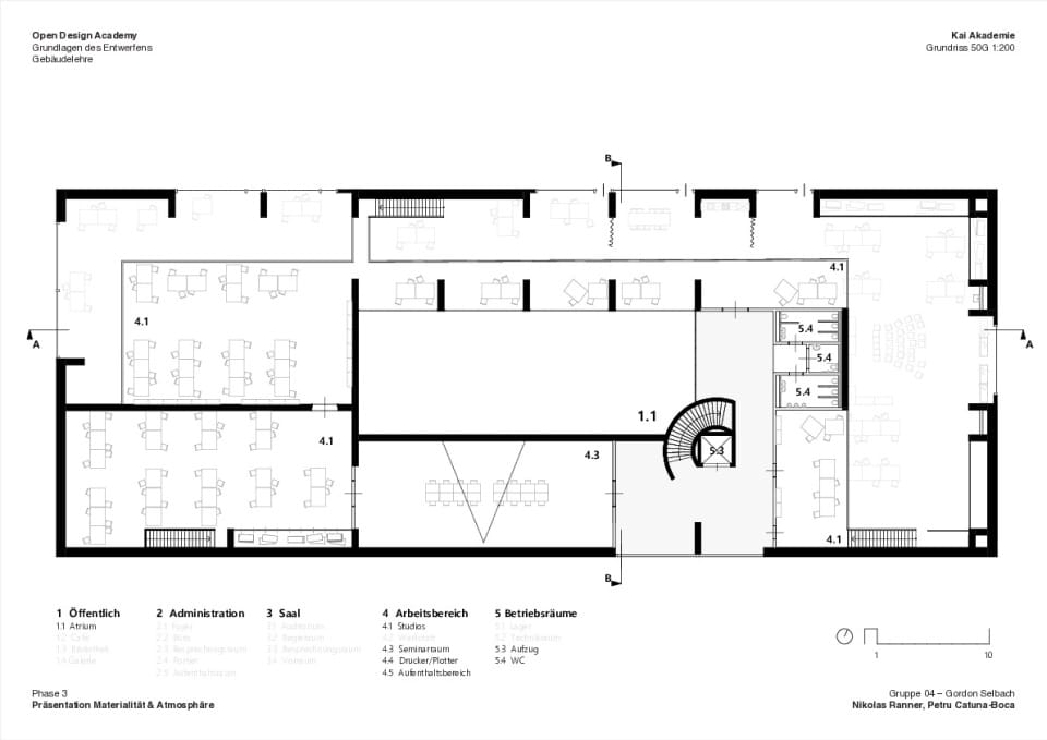 Kai Akademie - 5OG 1:200