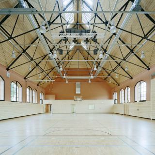Turn- und Versammlungshalle Hallschlag Römerkastell Stuttgart Bad Cannstatt