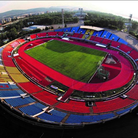 Zentralstadion Krasnojarsk, Russland