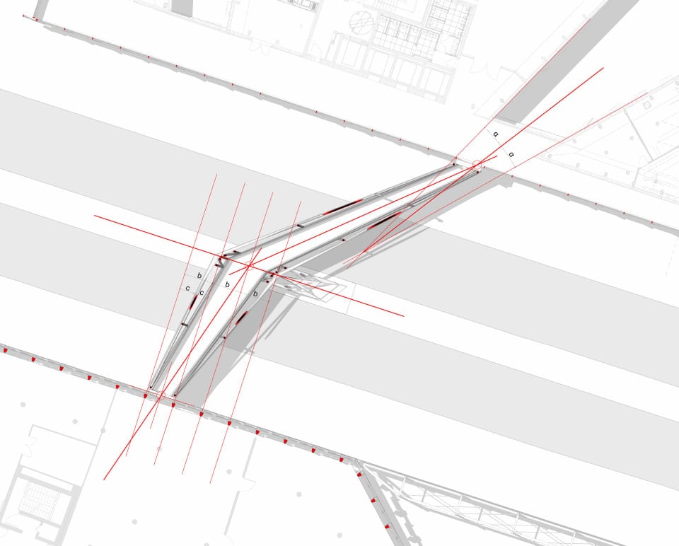 Grundriss Städtebauliche Fluchten