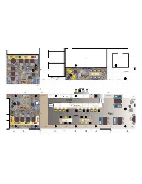 Grundriss Gourmetbar Novotel München City