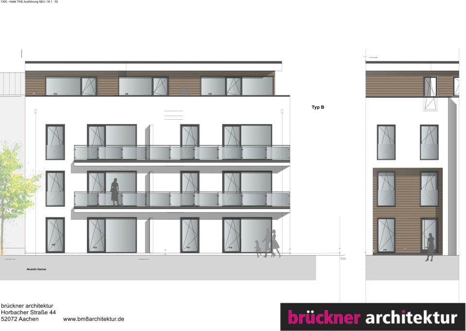 Detail Balkone / Eingang