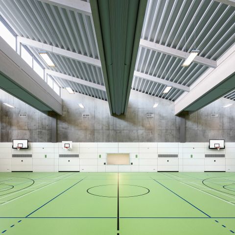 Neubau Zweifeld-Sporthalle a.d. Max-Planck-Schule Rüsselsheim