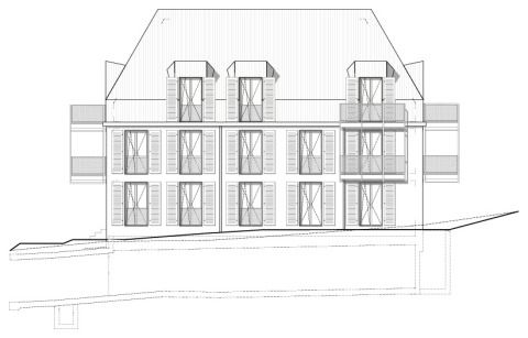 Ansicht Süd Haus A