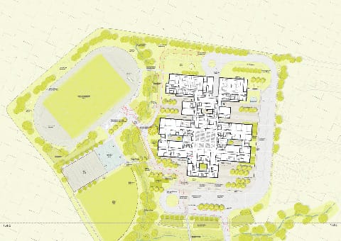 Lageplan Nord