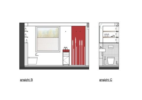 Ansicht B + C