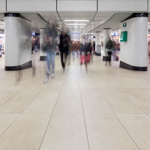 Hauptbahnhof Amsterdam Dwarstunnel Renovierung