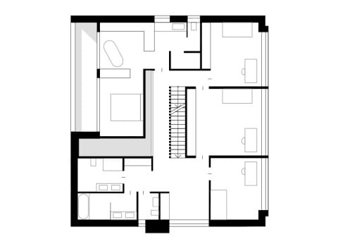 Grundriss Obergeschoss