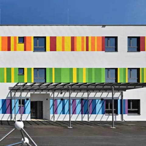 Neubau Grundschule Strassen in Modulbauweise