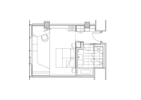 Typ A Floorplan strich