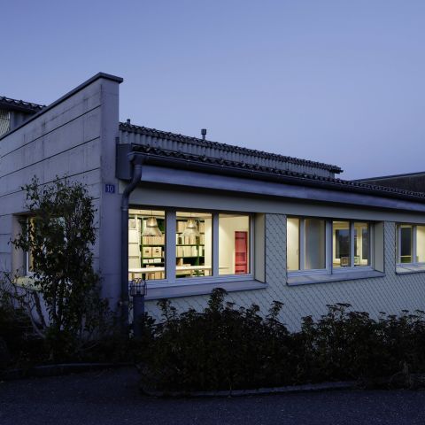 Büroausbau der Schreinerei Welz in Trogen