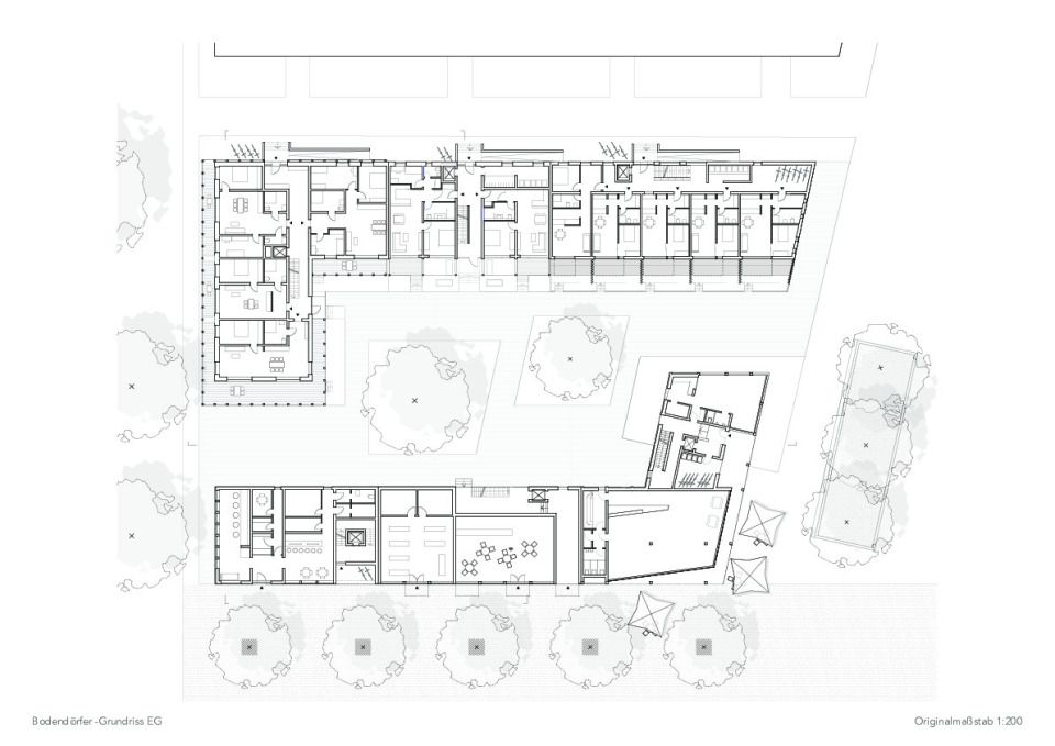Grundriss Wohngruppe EG