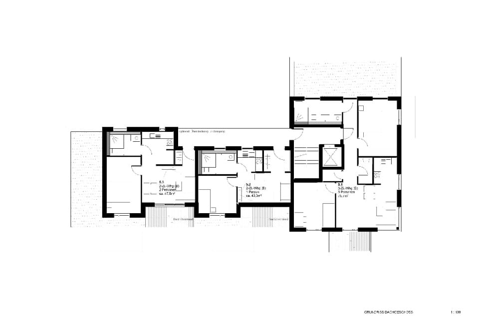 Grundriss Dachgeschoss
