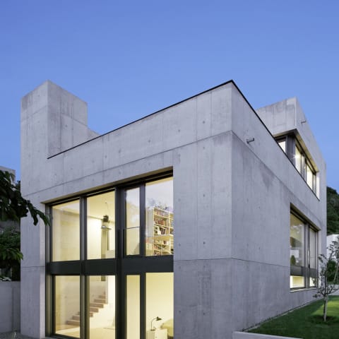 Wohnhaus aus einem Guss