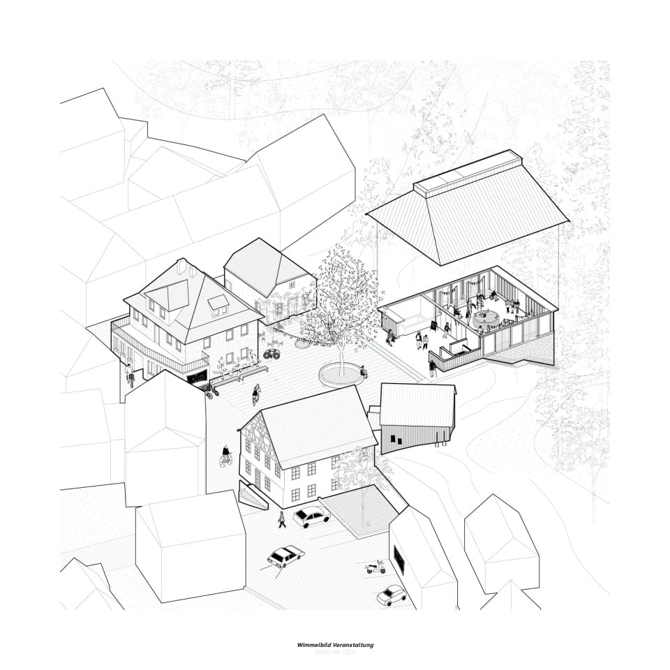 Wimmelbild Veranstaltung