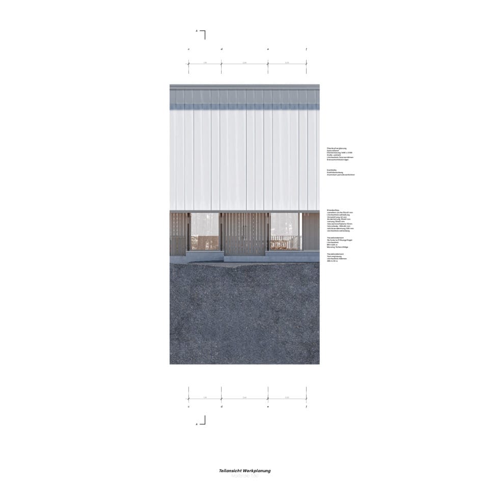 Wasserhaus Fassade