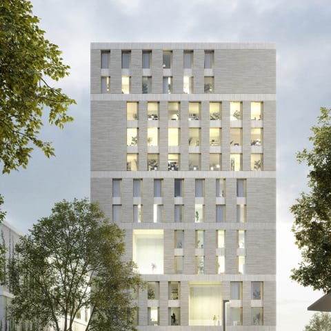 Hochpunkt mit Parkhaus-Ost, Böblingen