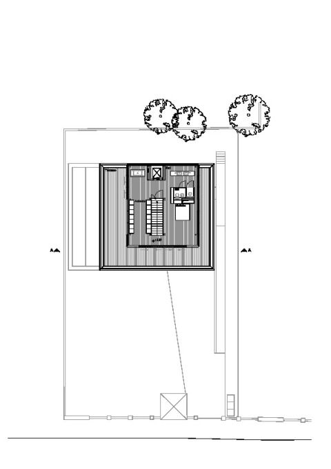 Schlafzimmer, Dachterrasse