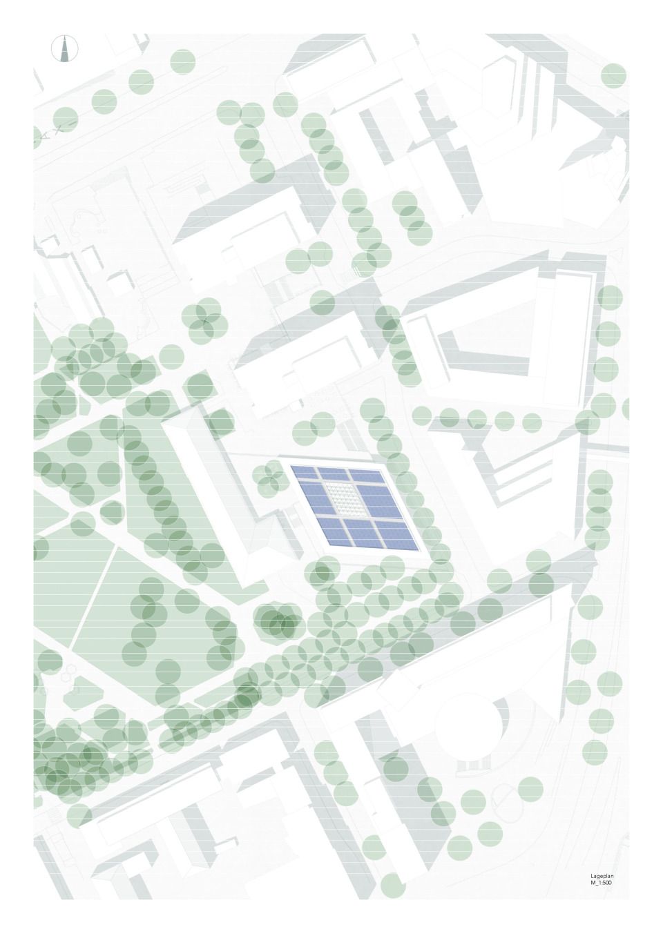 Lageplan M 1:500