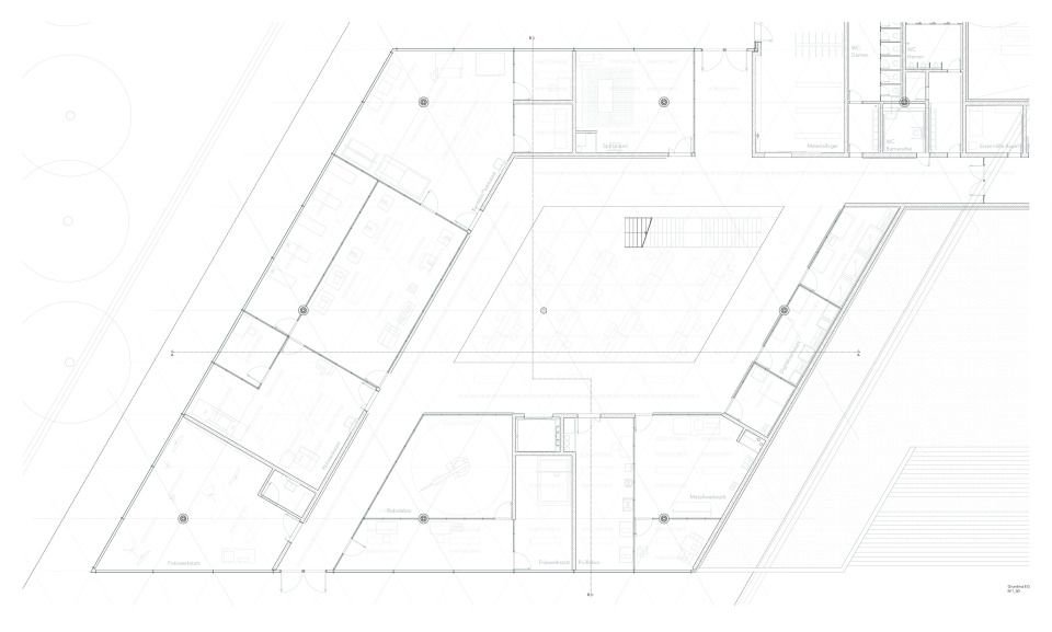 Grundriss Erdgeschoss M 1:50