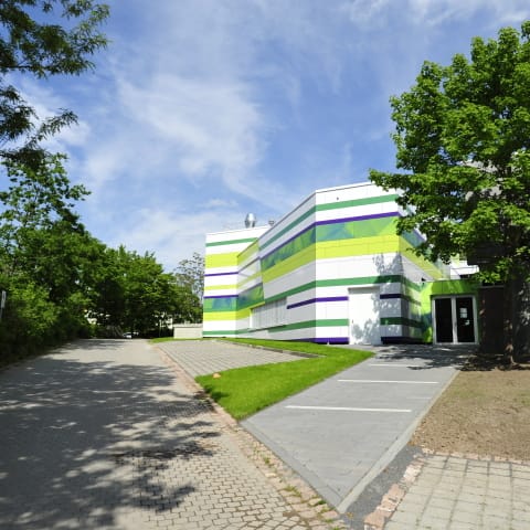 Neubau für Transmissionselektronenmikroskope am Max-Planck-Institut für Mikrostrukturphysik in Halle(Saale)