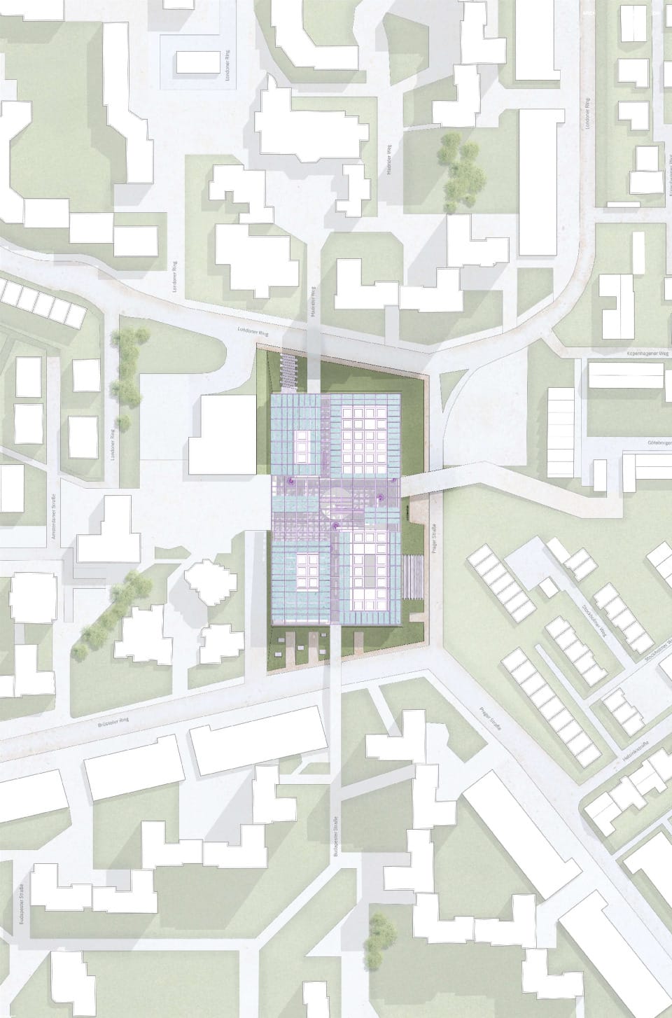 Lageplan M 1:500