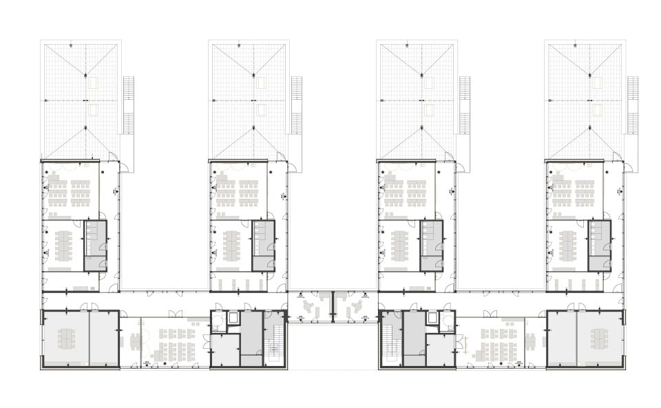Grundriss Obergeschoss KITA