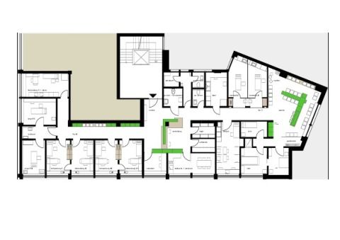 Grundriss 1. Obergeschoss