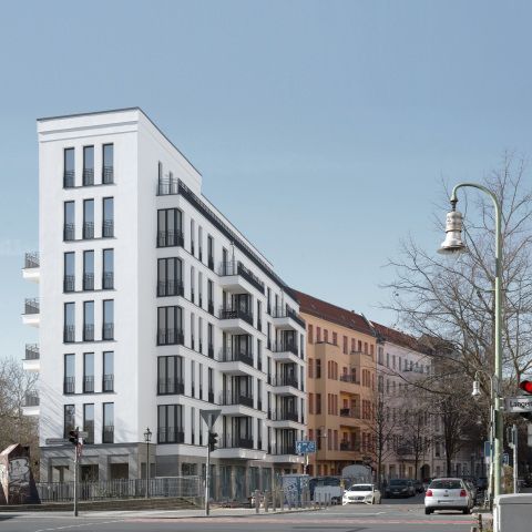 Neubau eines Wohn- und Geschäftshauses in Berlin