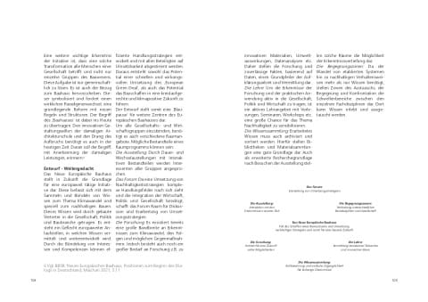 Auszug Masterthesis - Neues Europäisches Bauhaus Abschnitt 2