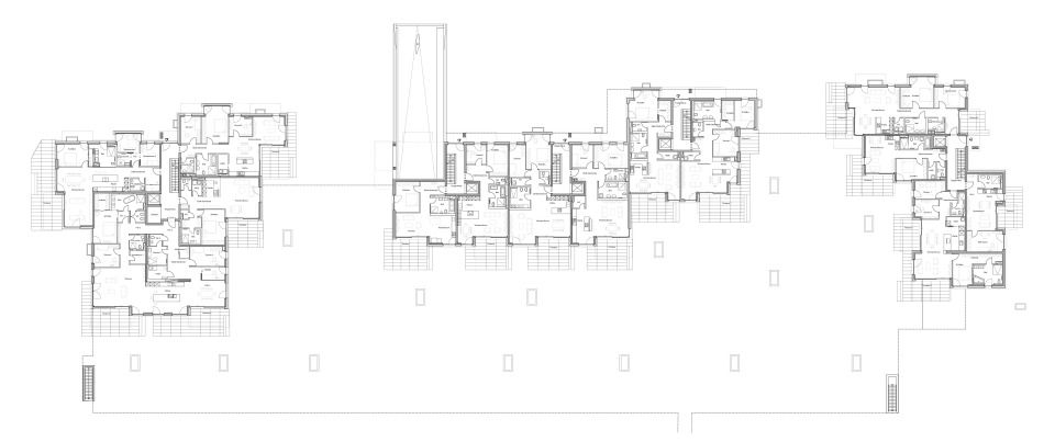 Grundriss EG - Haus A,B,C
