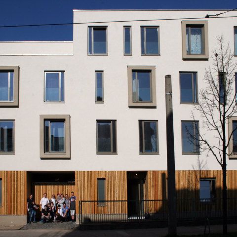 Neubau eines Mehrfamilienhauses der Baugruppe Hoch 5