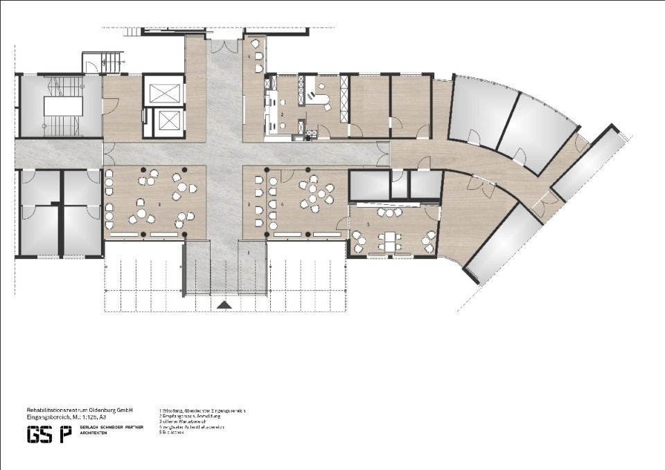 Grundriss Eingangshalle