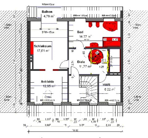 Grundriss Dachgeschoss