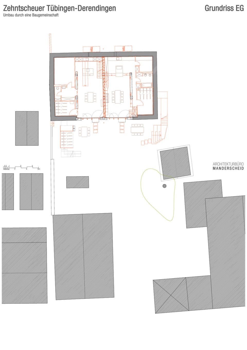 Grundriss EG mit Umgebung