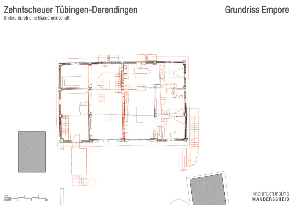 Grundriss Empore