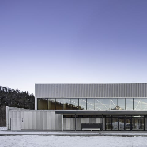 Zweifach-Sporthalle an der Edelweisskaserne in Mittenwald
