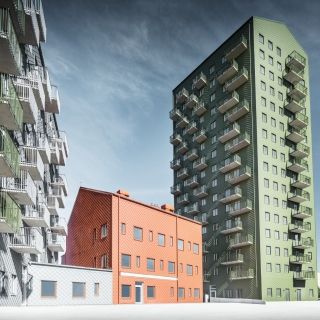 Wahrzeichen für Lindholmshamnen