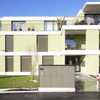 Paketfachanlage s: easy Touch für Überbauung, Mettmenstetten