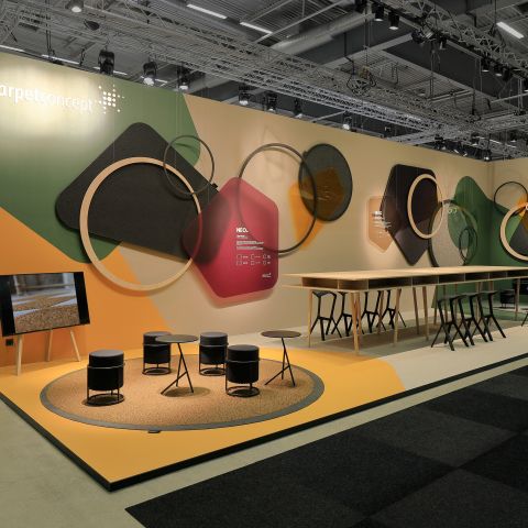 Messestand Carpet Concept / Stockholm Furniture & Light Fair 2019