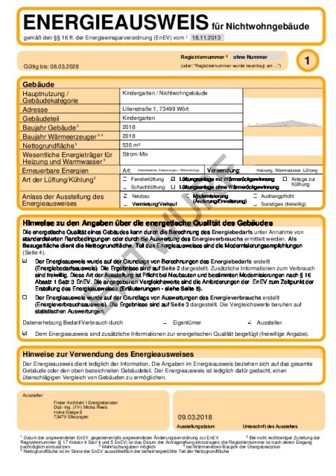 Energieausweis