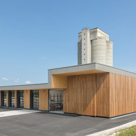 Zukunftsorientierter Bauhof in Holzbauweise