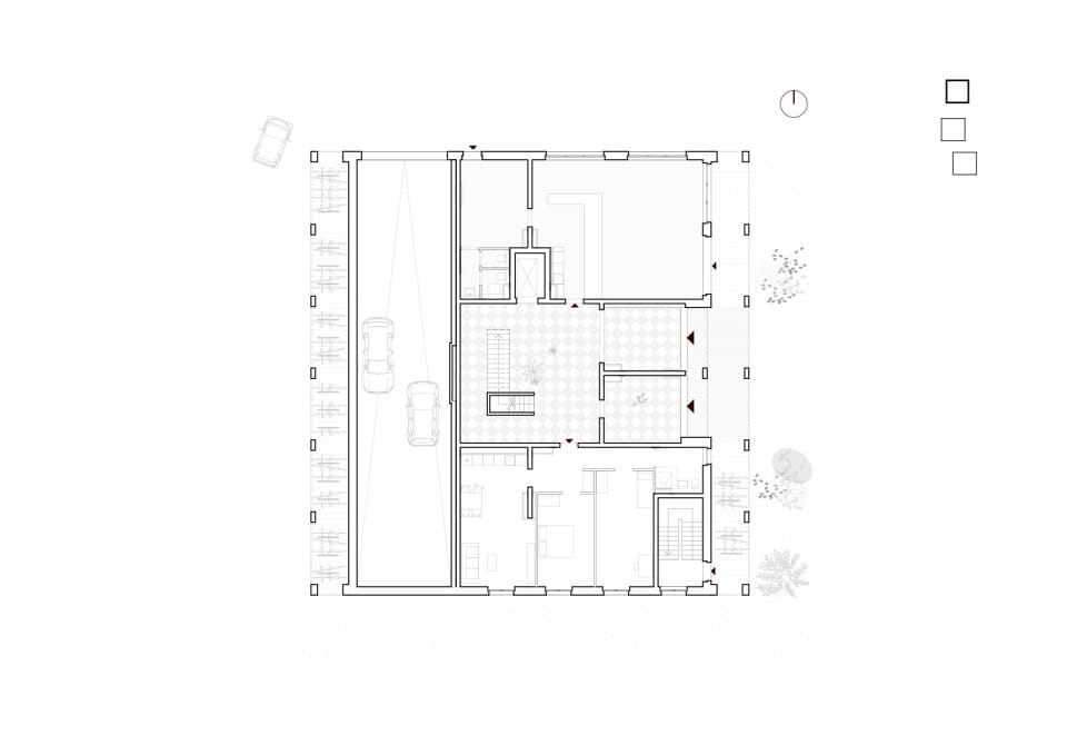 Grundriss Erdgeschoss Haus 1