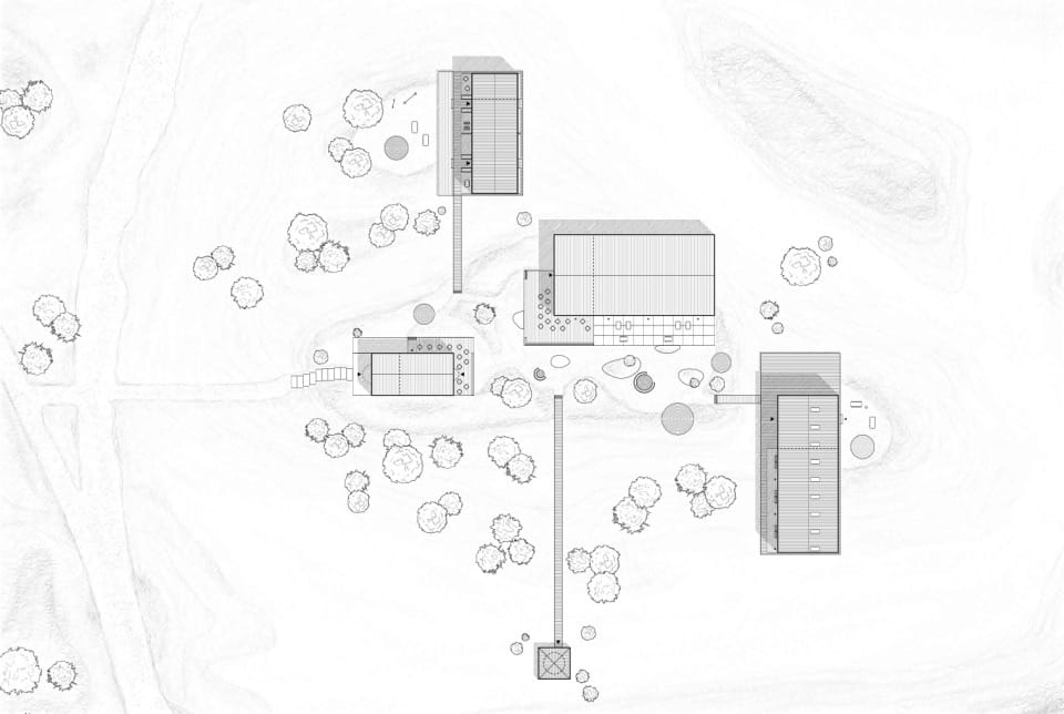 Lageplan des Højskole Campus
