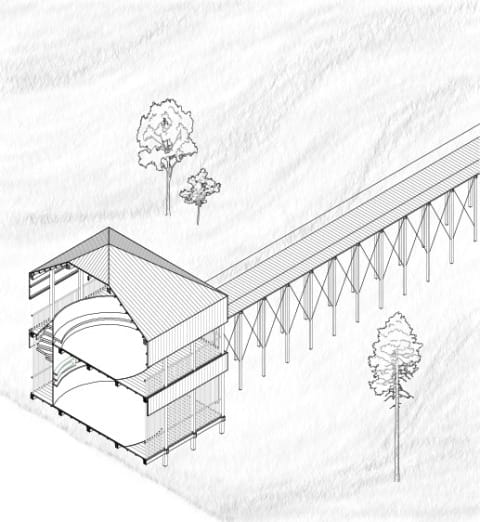 Pavillon - Isometrie