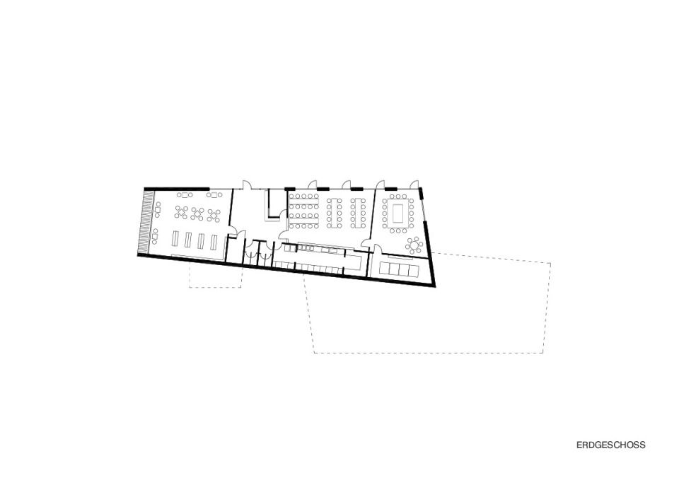 Kinderbildungshaus Schlierbach_2 Ebene 0 - Mensa etc