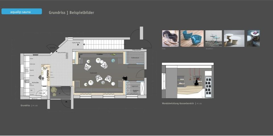 Aqualip Sauna Grundriss